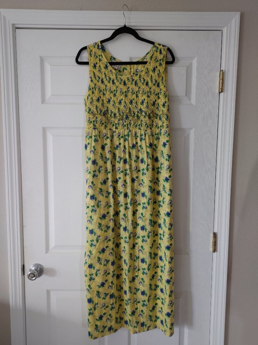 Gorgeous Smocked and Emroidered April Cornell Dress L